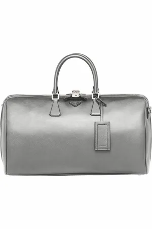 Prada Logo plaque duffle bag