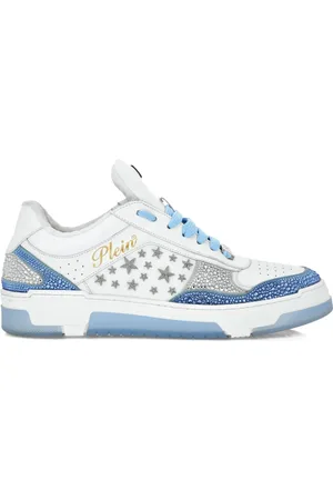 Philipp Plein Studded leather sneakers