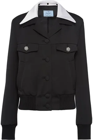 Prada Single-breasted wool jacket