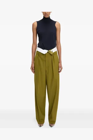 Victoria Beckham Double-waistband trousers