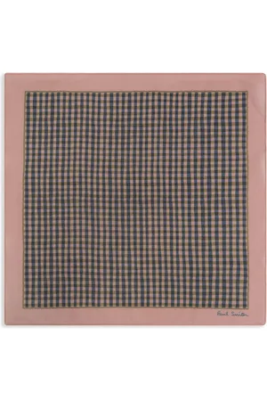 Paul Smith Logo-print cotton pocket square