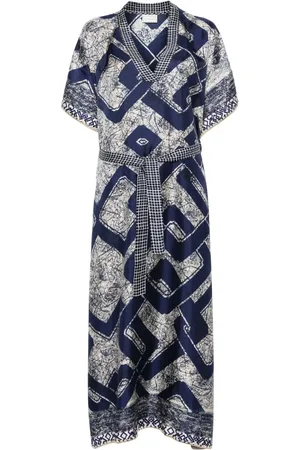 PIERRE-LOUIS MASCIA Aloe kaftan dress