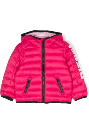 Diesel Logo-print padded jacket