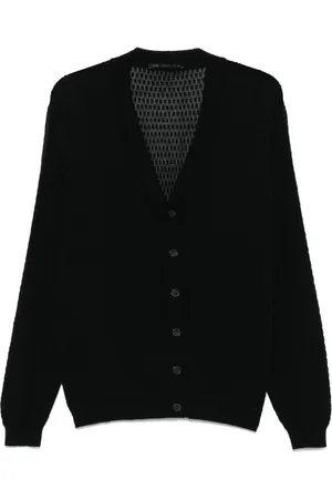LOW BRAND Open-knit cardigan