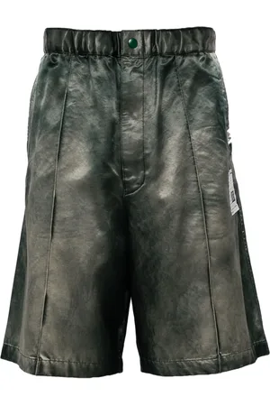 Maison Mihara Yasuhiro Satin bermuda shorts