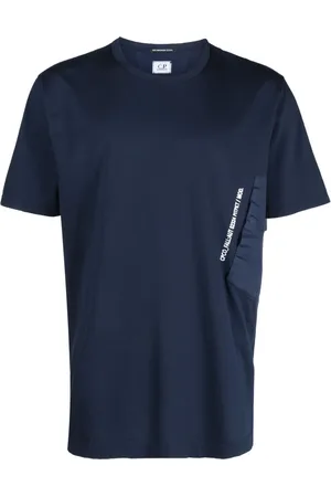 C.P. Company Slogan-print cotton T-shirt
