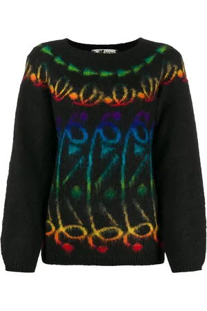 KANSAI YAMAMOTO 1980s patterned jumper