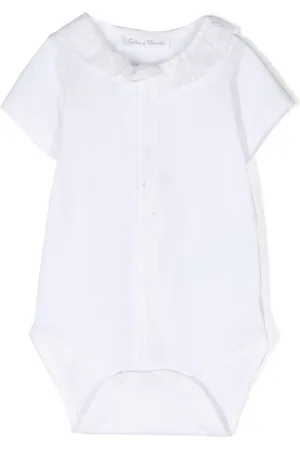 Tartine Et Chocolat Lace collar short-sleeve body
