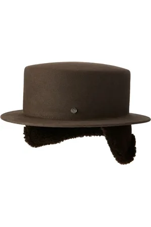 Le Mont St Michel Auguste ear-flap wool hat