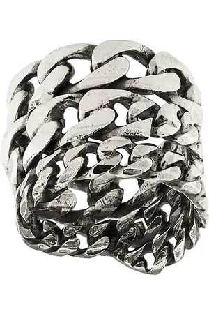 EMANUELE BICOCCHI Stacked cable chain ring