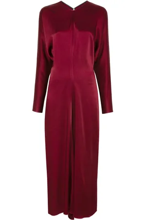 Victoria Beckham Dolman-sleeves midi dress