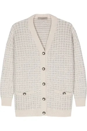 D.EXTERIOR Sequinned cardigan