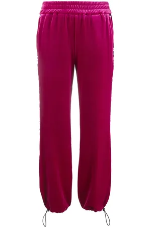 VERSACE Logo-tape track pants