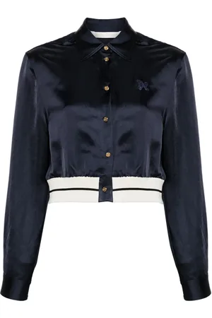 Palm Angels Button-up satin shirt