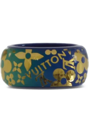 LOUIS VUITTON 1990-2000s Burg Tropical monogram ring