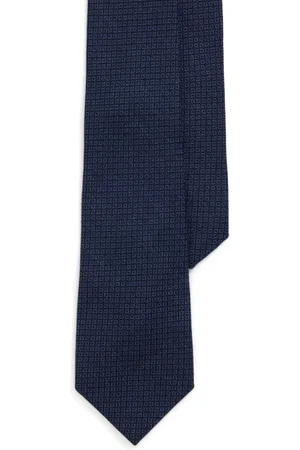 Ralph Lauren Woven Squares tie