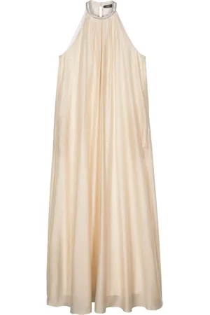 PESERICO SIGN Rhinestone-embellished maxi dress