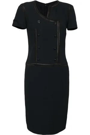 CHANEL 2002 double-breasted dress