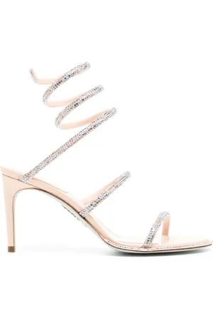 RENE CAOVILLA Juniper 90mm leather sandals
