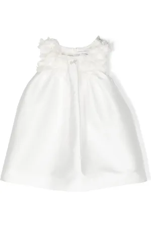 MONNALISA Floral-detail party dress