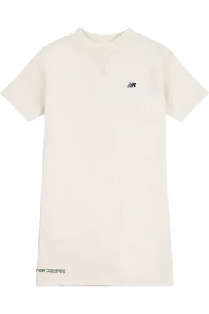 New Balance Logo-embroidered T-shirt dress