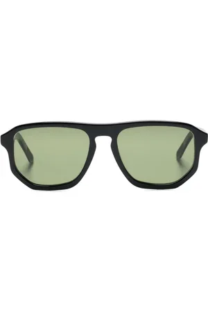 LESCA Maio XL rectangle-frame sunglasses