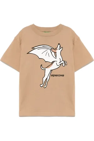 UNDERCOVER Logo-print cotton T-shirt