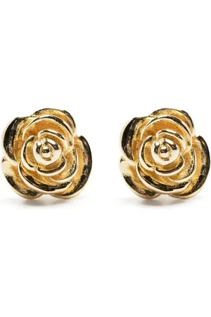 Stolen Girlfriends Club 18kt plated Rose Bud earring