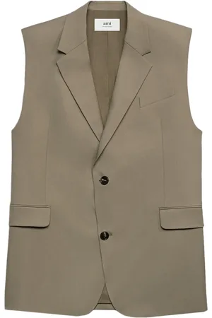 Ami Oversize virgin wool waistcoat