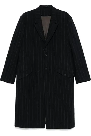 YOHJI YAMAMOTO Pinstriped coat