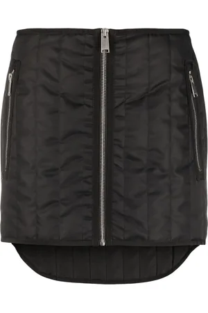 Heron Preston Ex-Ray quilted mini skirt
