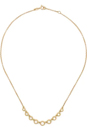 LEANDRA BAGS 18kt yellow Cabo diamond necklace