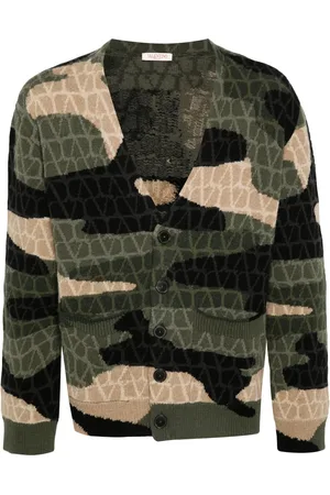 VALENTINO GARAVANI Toile Iconographe-print cardigan