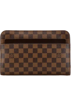 LOUIS VUITTON 2004 Damier Ebene Saint Louis Pochette clutch bag
