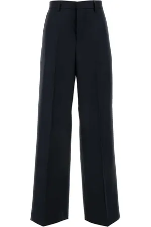Ami High-waisted wool trousers
