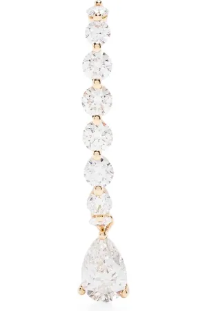 Anita 18kt yellow diamond lobe cuff