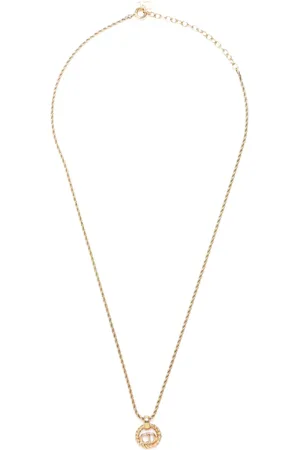 Dior CD pendant necklace