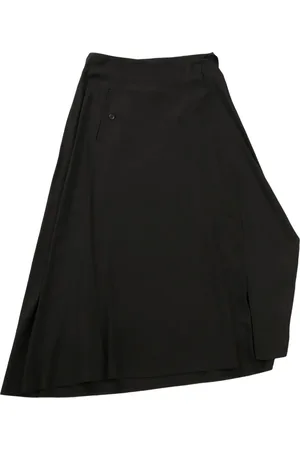 YOHJI YAMAMOTO Asymmetric-hem midi dress