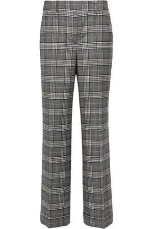 PESERICO SIGN Tartan-check trousers