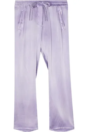 AVANT TOI Cropped silk trousers