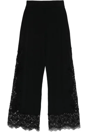 ERMANNO SCERVINO Lace-panelled trousers