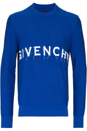 Givenchy Intarsia-knit logo jumper