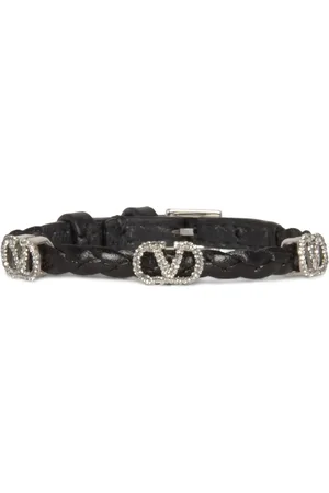 VALENTINO GARAVANI VLogo leather bracelet