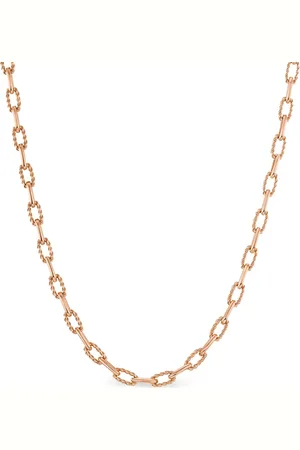 David Yurman 18kt rose DY Madison chain necklace (3mm)
