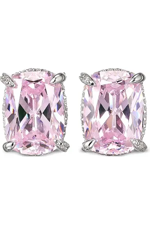 Anabela Chan 18kt white gold vermeil Wing diamond earrings
