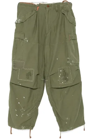 Kolor Paint splatter-detail trousers