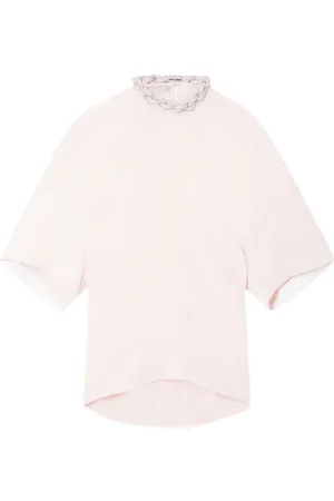 Stella McCartney Falabella crystal-embellished blouse