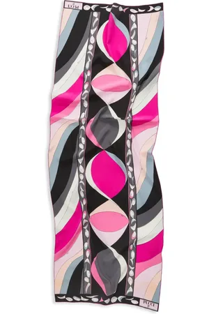 Puccini Pesci-print scarf
