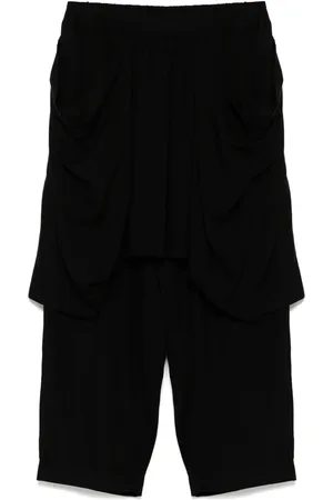 YOHJI YAMAMOTO Layered tapered trousers