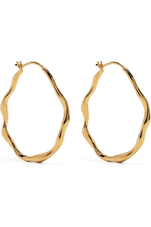 Dower and Hall Waterfall hoop earrings